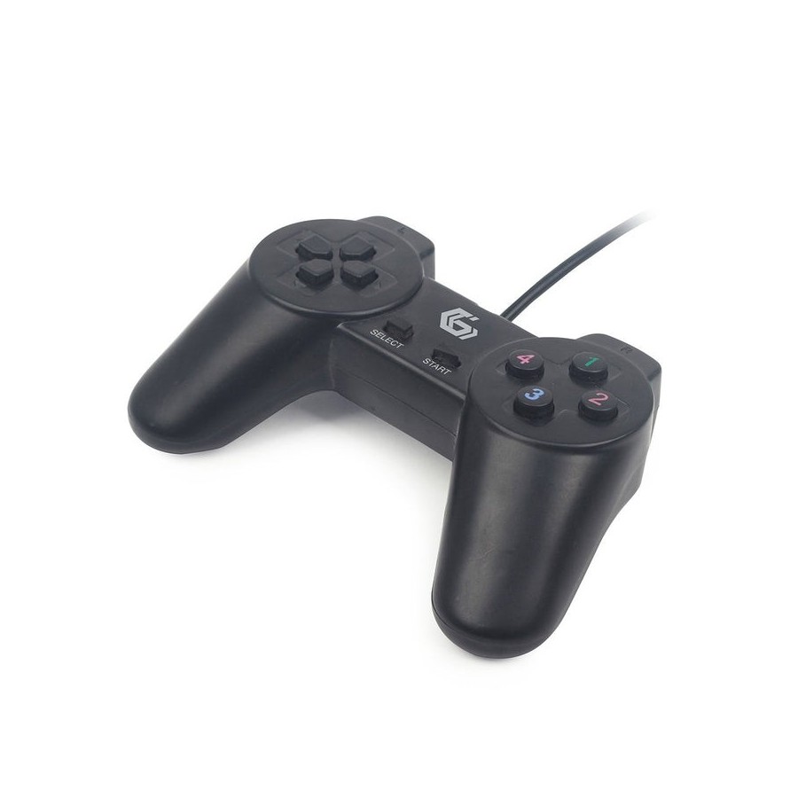 Gembird mando gamepad pc usb cable 1.5m negro