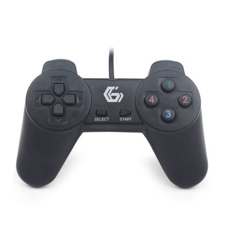 Gembird mando gamepad pc usb cable 1.5m negro