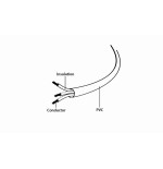 Gembird cable de alimentacion schucko a c14 h/m negro 0.15m  pc-sfc14m-01