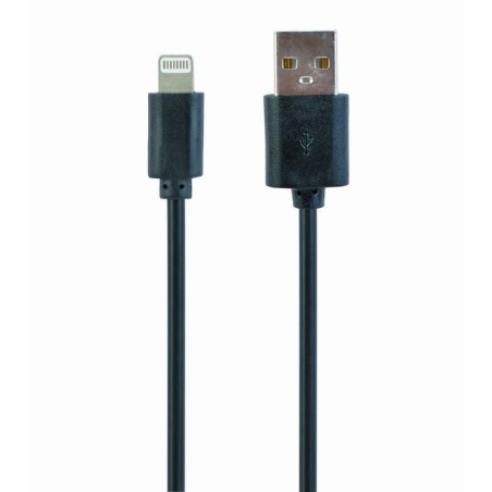 Gembird cable usb 2.0 a lightning 1m iphone negro