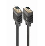 Gembird cable  vga d-sub  m/m 2 ferritas 5m negro  cc-ppvga-5m-b