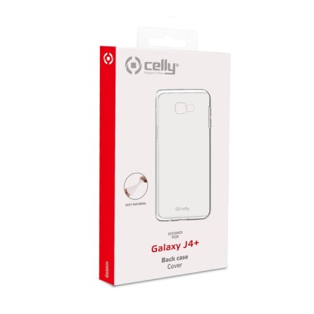 Carcasa gelskin para samsung galaxy j4 +, transparente