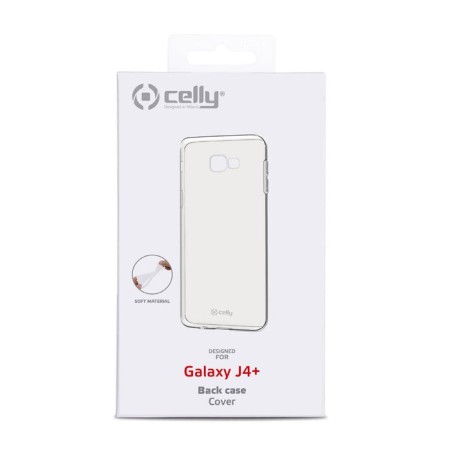 Carcasa gelskin para samsung galaxy j4 +, transparente