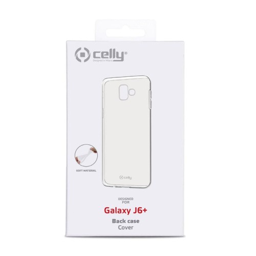 Carcasa gelskin para samsung galaxy j6 +, transparente