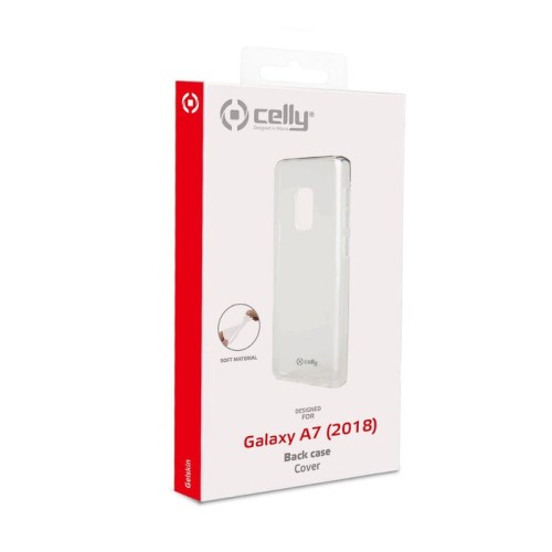 Carcasa gelskin para samsung galaxy a7 2018, transparente