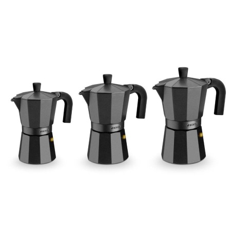 Cafetera italiana monix noir m640006 6 tazas negra