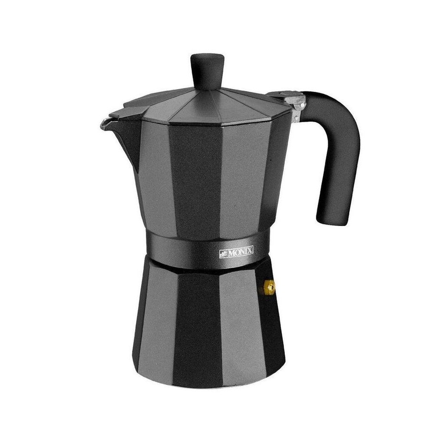 Cafetera italiana monix noir m640009 9 tazas negra