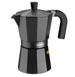 Cafetera italiana monix noir m640009 9 tazas negra