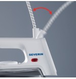 Severin ba 3211 plancha vapor-seco azul, plata 1000 w