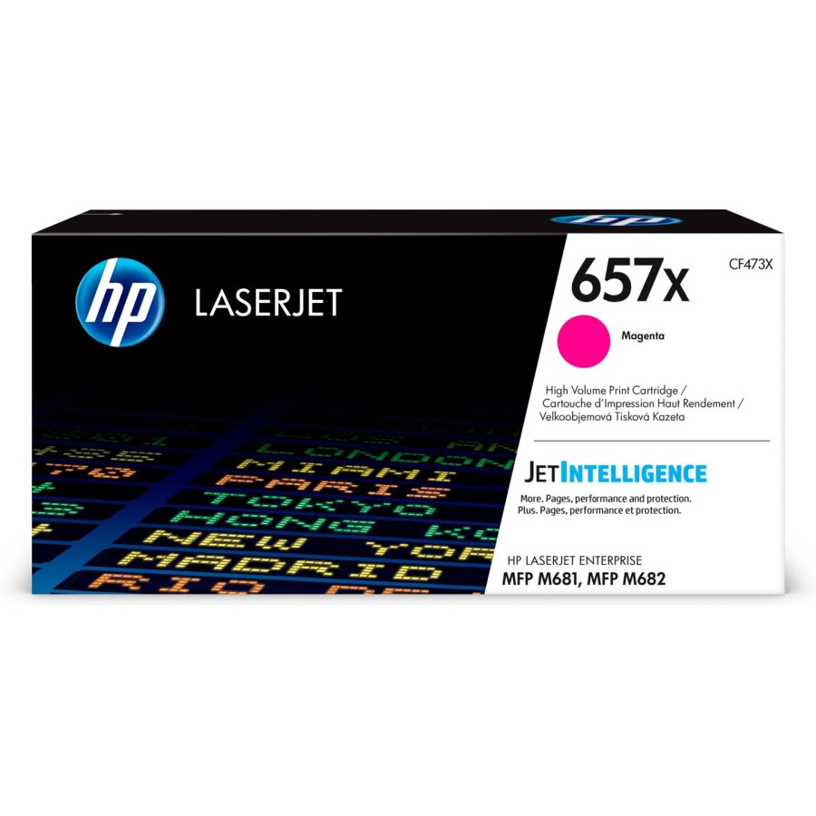 Toner original hp 657x - jetintelligence - magenta - 23.000 paginas - compatibilidad segun caracteraâsticas