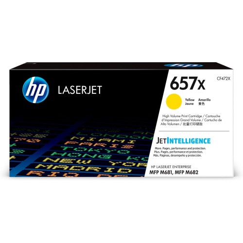 Toner hp 657x - jetintelligence - color amarillo - 23.000 p