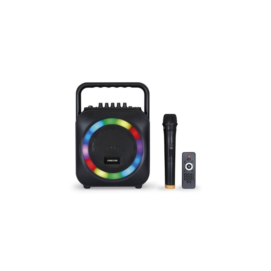 Altavoz portable con bluetooth fonestar box-35led 35w 1.0
