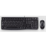 Teclado portugués + ratón logitech mk120 usb qwerty negro 920-002547