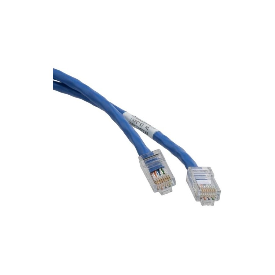Panduit netkey, cat6, 1m cable de red u/utp (utp) azul