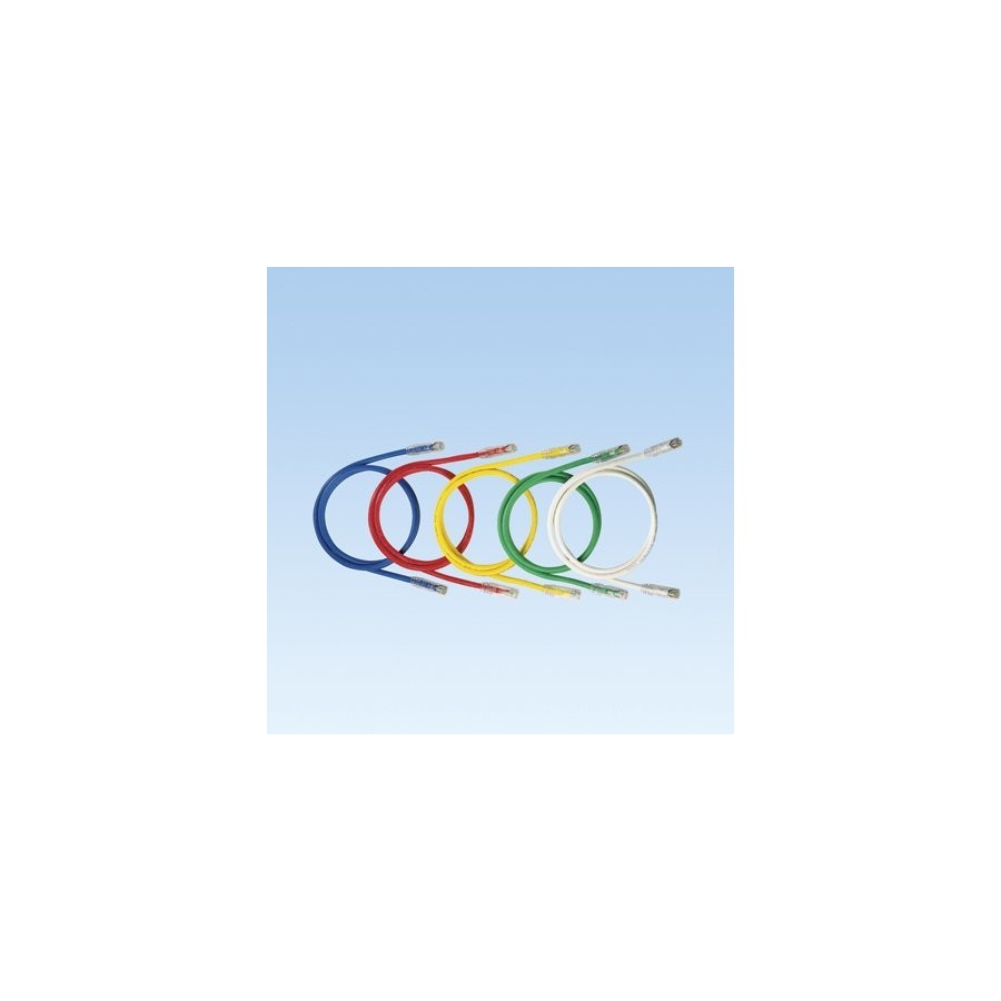 Panduit category 6 utp patch cord for use with netkey category 6 components cable de red 3 m blanco