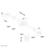 Newstar soporte de escritorio para monitor