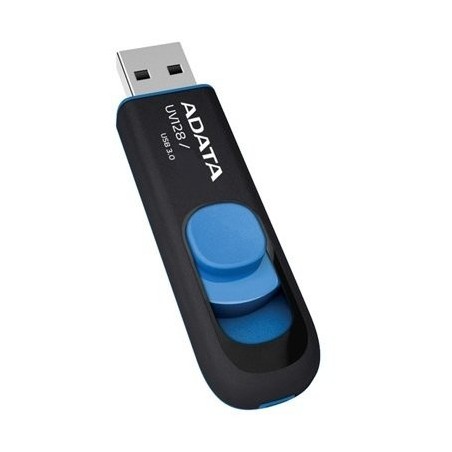 Pendrive adata 32gb usb3.0 dashdrive uv128 negro  auv128-32g-rbe