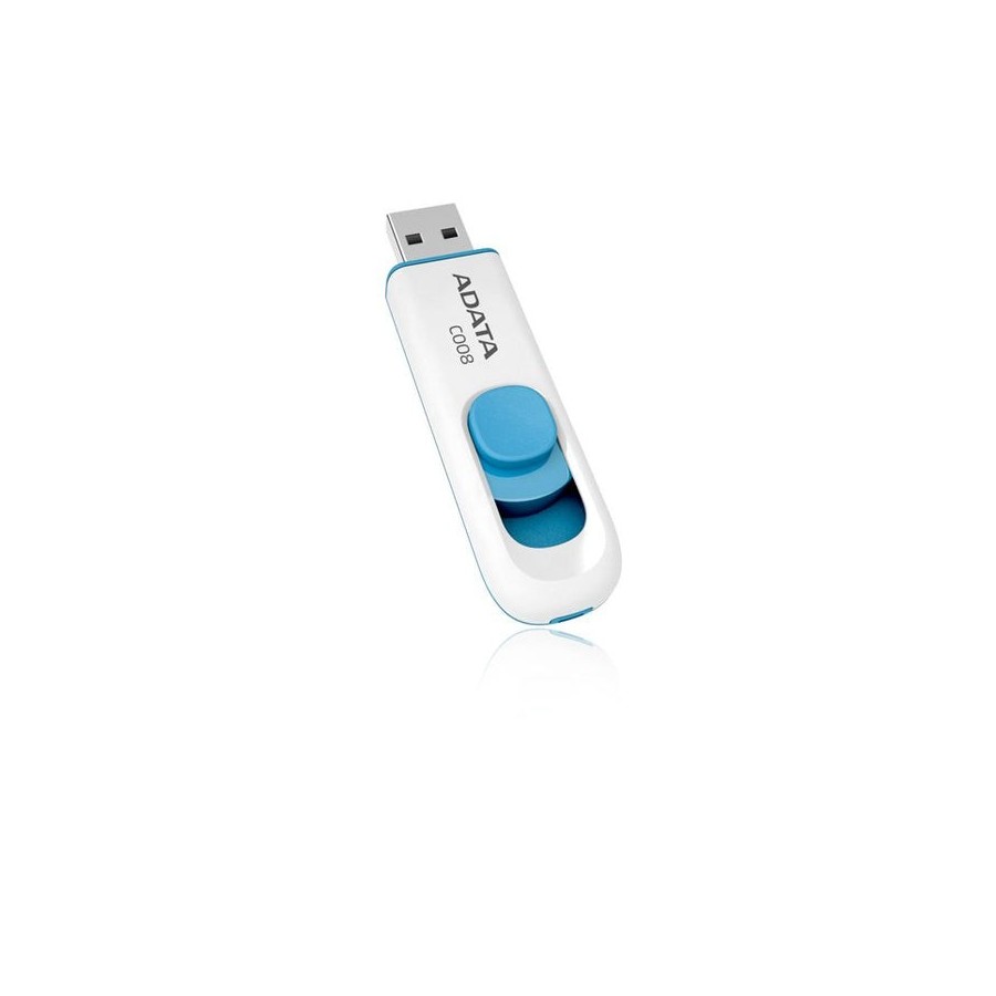 Pendrive adata 64gb 2.0 classic series c008 blanco