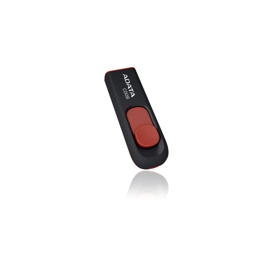 Adata pendrive 64gb 2.0 classic series c008 negro  ac008-64g-rkd