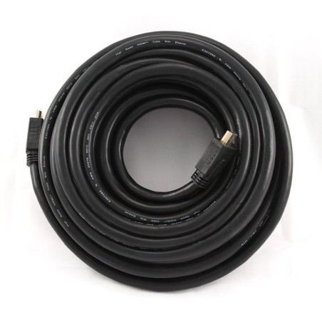 Gembird cable hdmi v2.0 4k 15m  m/m high speed negro  cc-hdmi4-15m