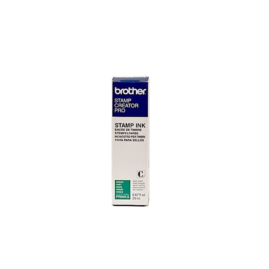 Brother tinta para reentintado verde 20cc (unidad)