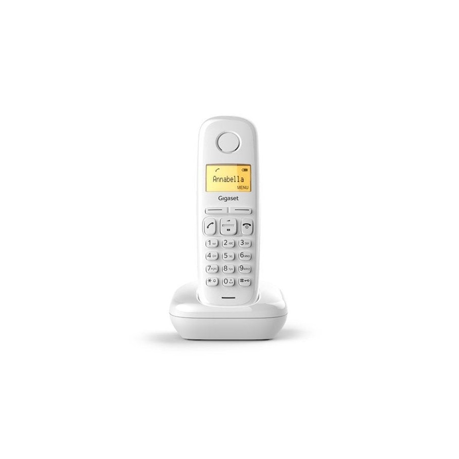 Teléfono inalámbrico gigaset a170 blanco