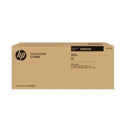 Toner original samsung negro su963a para impresoras que usen mlt-d205l - 5000 paginas - compatible segun especificaciones