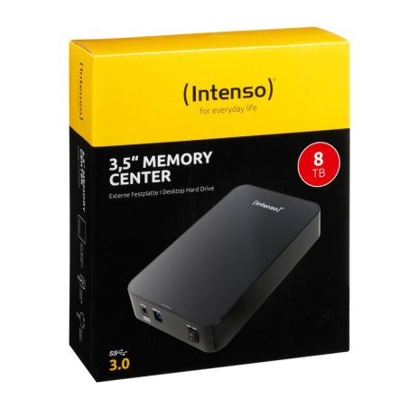 Disco externo hdd intenso 8tb 3.5 usb3.0 negro