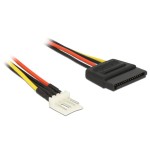 Delock cable de alimentacion floppy 4pin a sata 0.15m