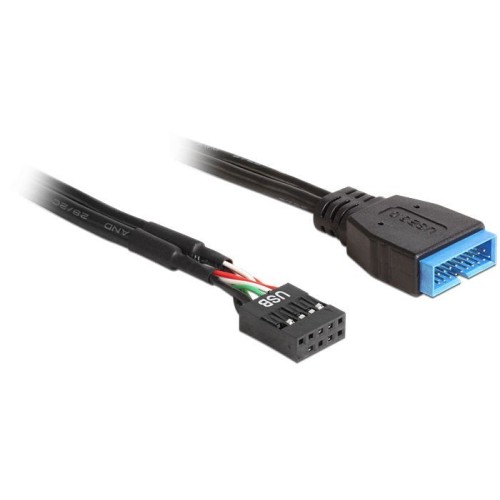 Delock conversor usb para placa usb3.0 19pin a 9pin 0.30m