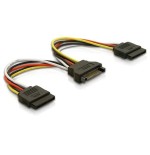 Delock cable alimentacion bifurcador sata(m) a 2 sata(h)