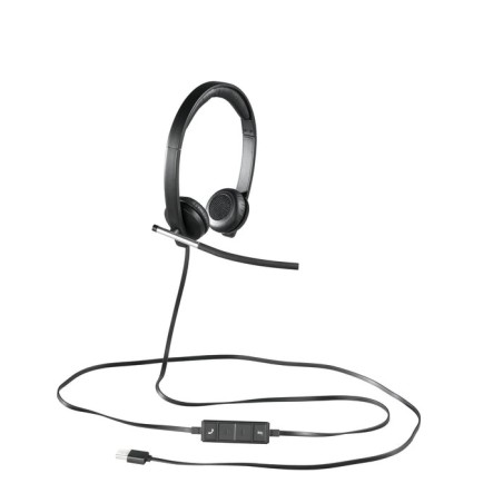 Auriculares logitech h650e microfono usb 1.8m
