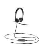 Auriculares logitech h650e microfono usb 1.8m