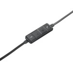 Auriculares logitech h650e microfono usb 1.8m