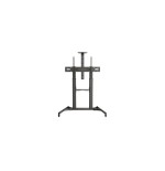 Soporte de pie inclinable con ruedas fonestar sts-42106n para tv de 60-100' hasta 100kg