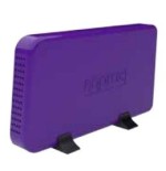 Approx caja externa usb 3.5'' sata 3.0 purple usb 3.0
