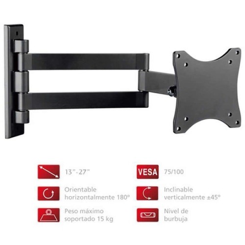 Soporte de pared orientable inclinable fonestar stv-648n para tv de 13-27' hasta 15kg