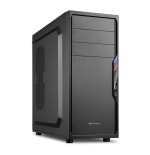 Caja pc sharkoon semitorre vs4 atx 2xusb 3.0 negro