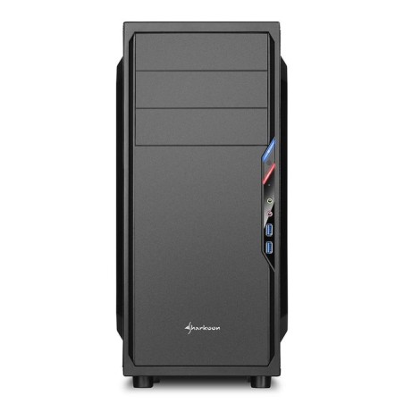 Caja pc sharkoon semitorre vs4 atx 2xusb 3.0 negro