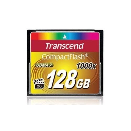 Transcend 1000x compactflash 128gb memoria flash