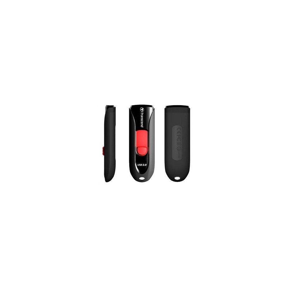 Transcend jetflash 590 16gb unidad flash usb usb tipo a 2.0 negro