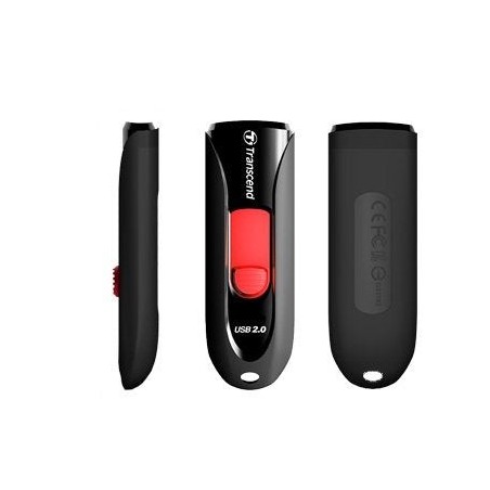 Transcend jetflash 590 16gb unidad flash usb usb tipo a 2.0 negro