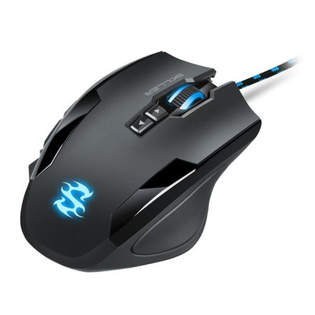Sharkoon raton gaming skiller sgm1 usb optico 10800 dpi mano derecha negro