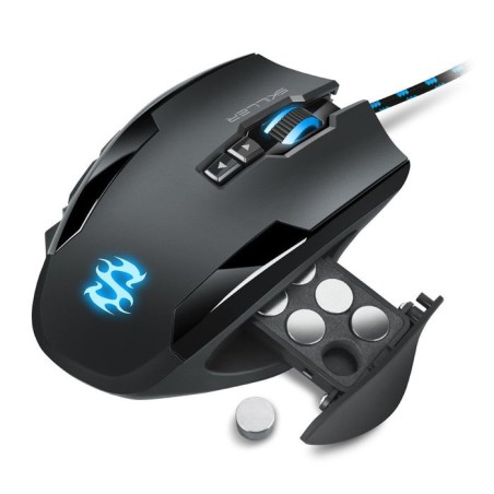 Sharkoon raton gaming skiller sgm1 usb optico 10800 dpi mano derecha negro