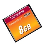 Memoria compact flash 8gb transcend