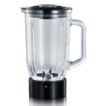 Licuadora severin sm 3737, 1 l batidora de vaso acero inoxidable 500 w