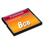 Memoria compact flash 8gb transcend