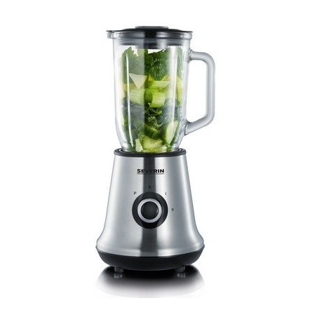 Licuadora severin sm 3737, 1 l batidora de vaso acero inoxidable 500 w