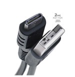 Celly usb-c2m cable usb 2 m usb a usb c negro