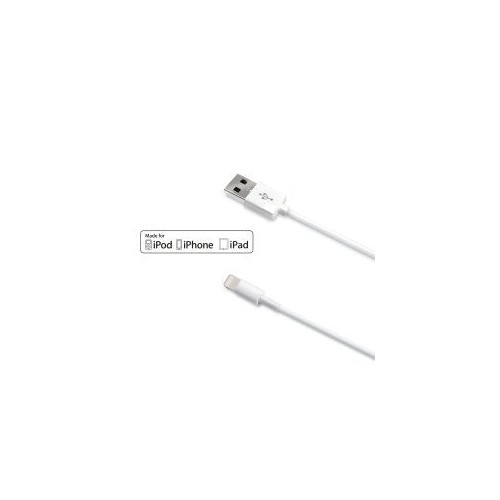 Celly usblight cable de conector lightning blanco